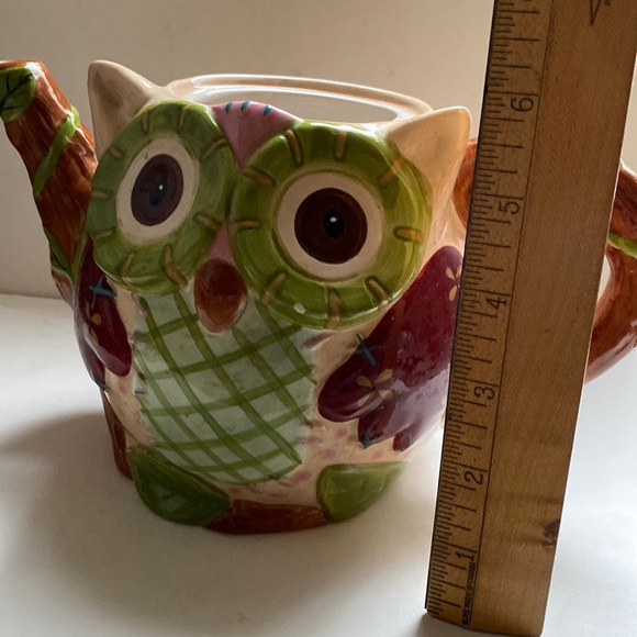 Pier 1 Ollie the Owl teapot and coffee mug. - Picture 3 of 15